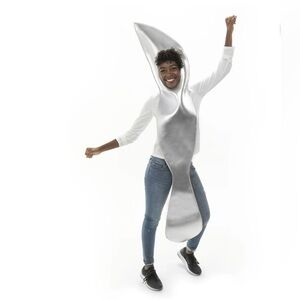 Hauntlook butter knife funny couples costume Halloween foam new silver unisex